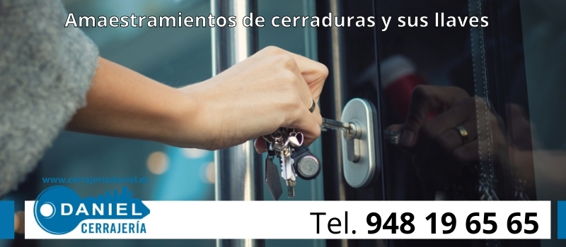 amaestramiento de cerraduras en pamplona desde cerrajeria daniel