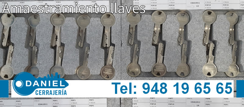 Amaestramiento de llaves Pamplona