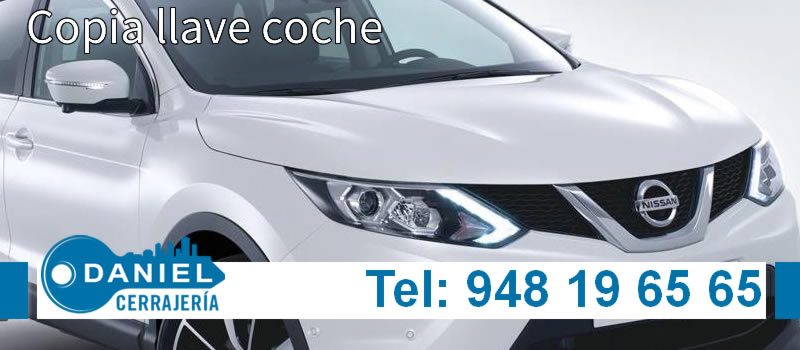 Copia de llaves de coche Nissan en Pamplona