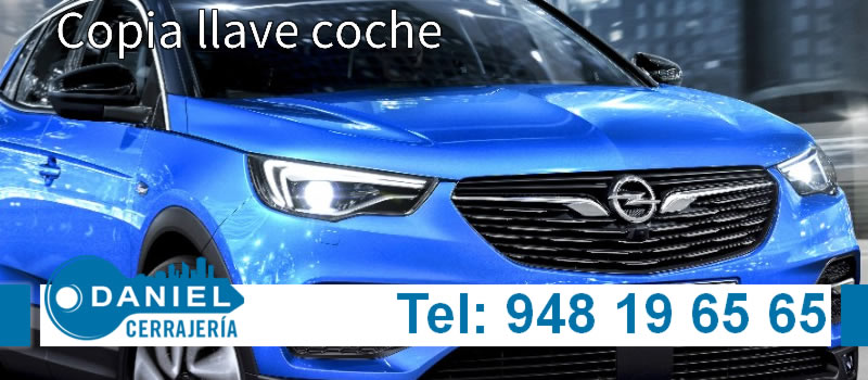 Copia de llaves de coche Opel en Pamplona