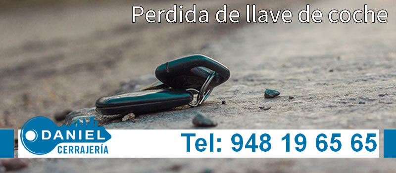 Pérdida de llaves de coches en Pamplona
